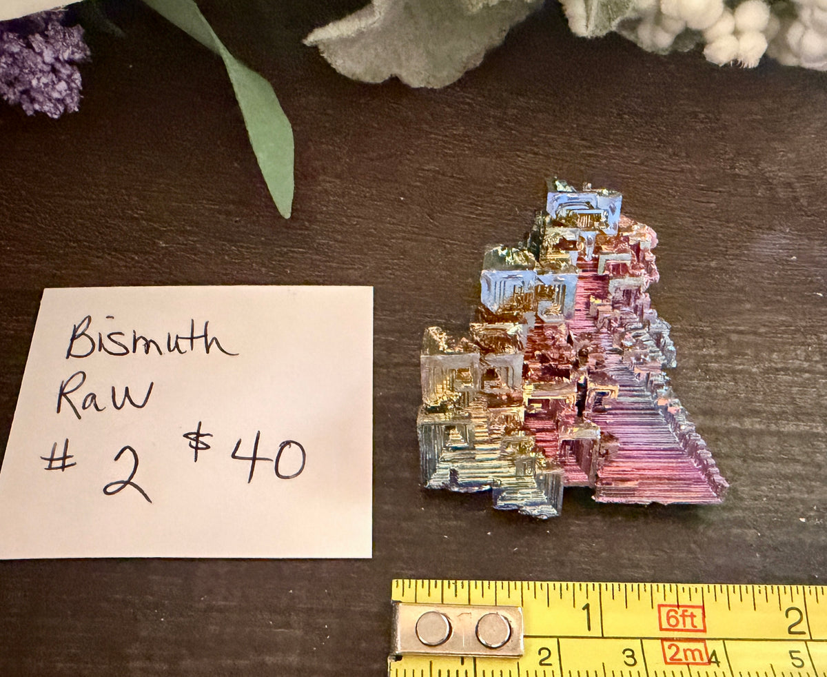 Bismuth Raw Stone #2