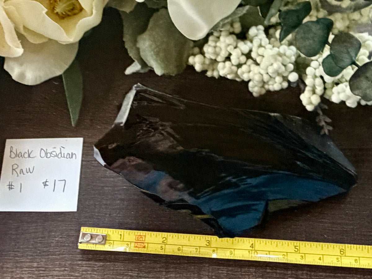 Black Obsidian Raw #1