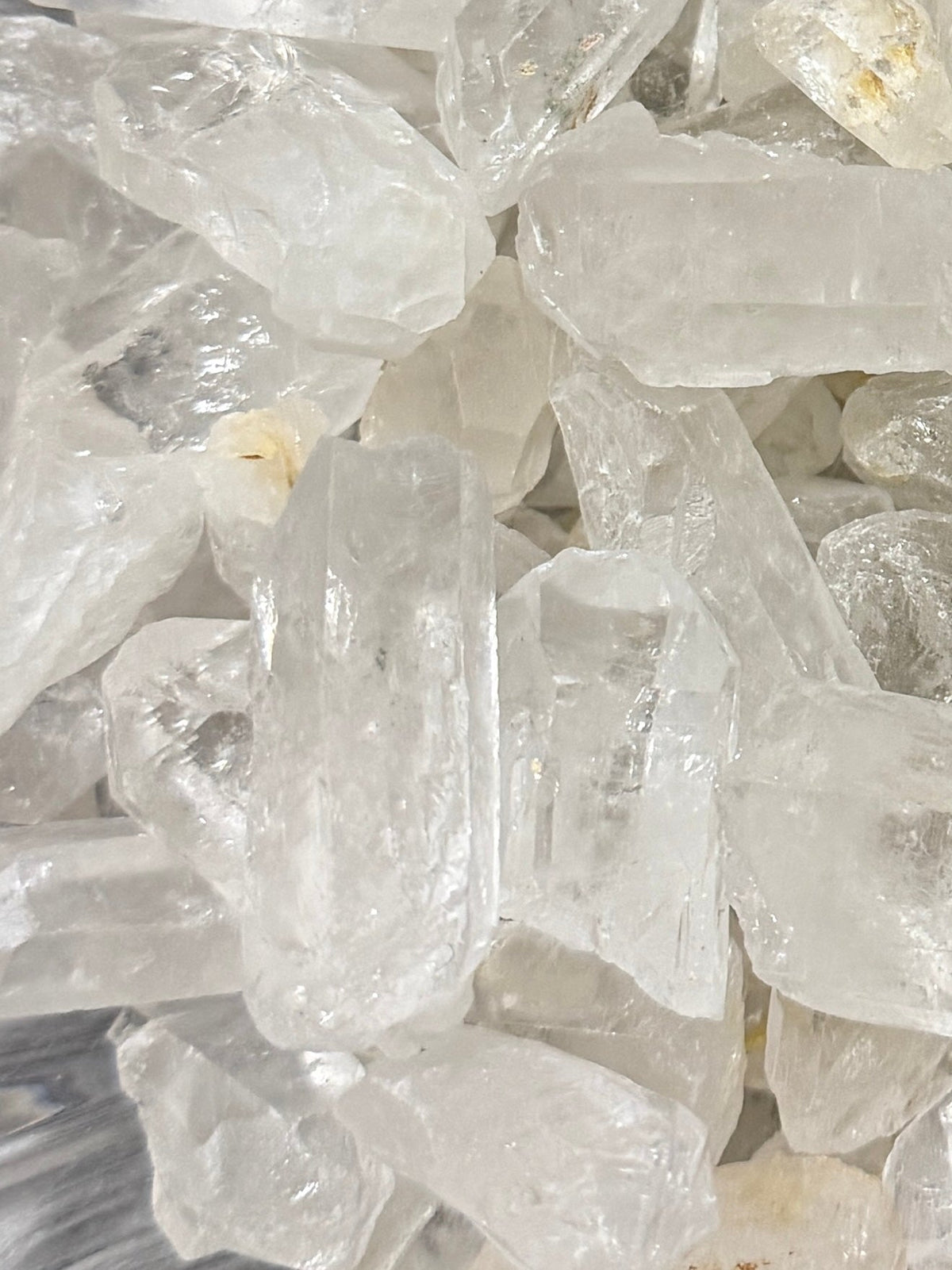 Quartz Clear Point Pocket Stone $6