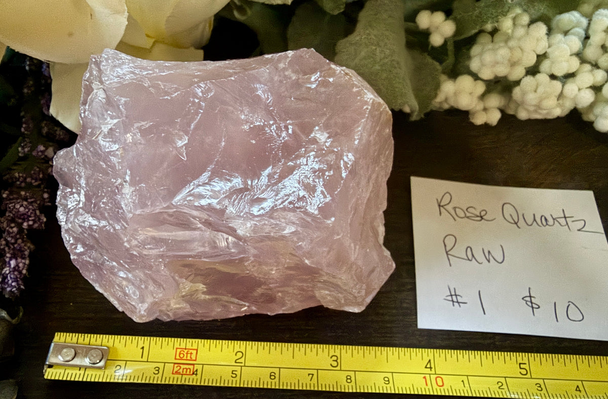 Rose Quartz Large Raw #1