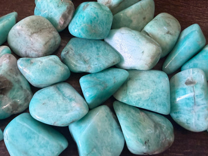 Amazonite Tumbled Pocket Stone