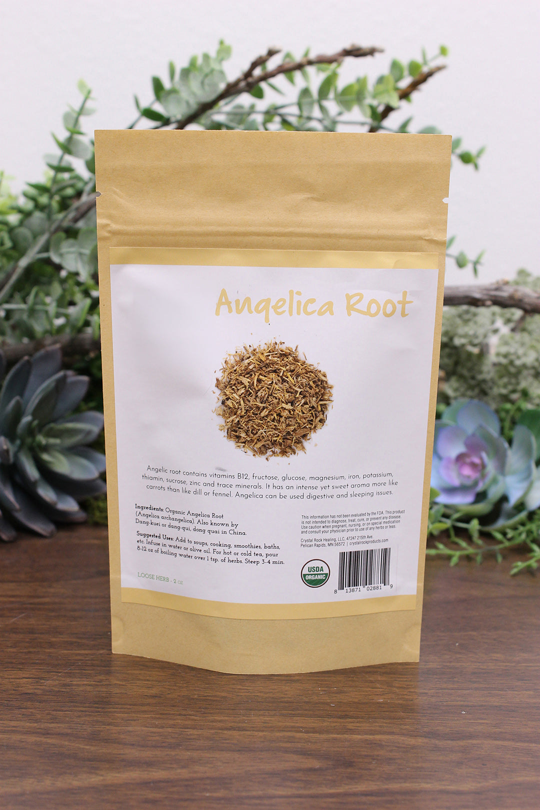 Angelica Root 2 oz Organic