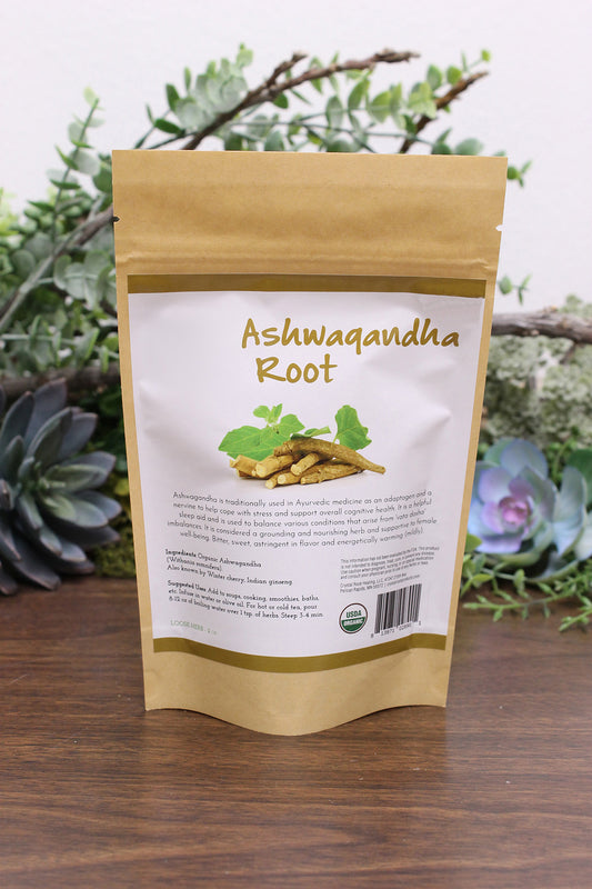 Ashwagandha Root 2 oz Organic