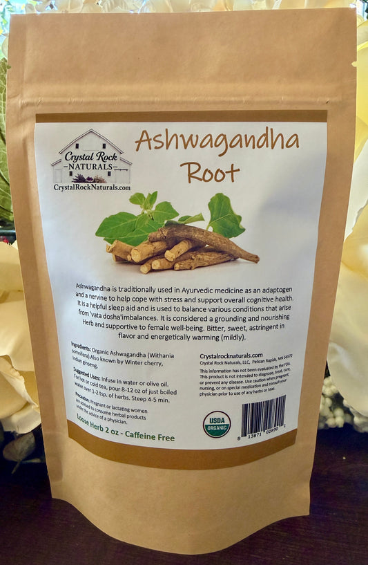 Ashwagandha Root 2 oz Organic