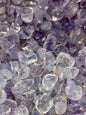 Aura Amethyst Tumbled Pocket Stone