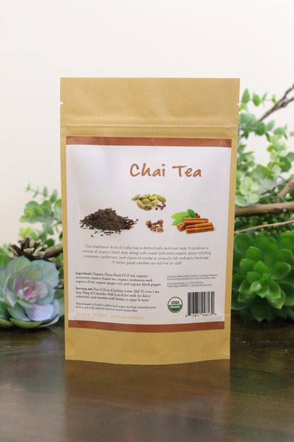 Chai Tea Bags 20ct Organic