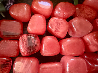 Cherry Quartz Tumbled Pocket Stone