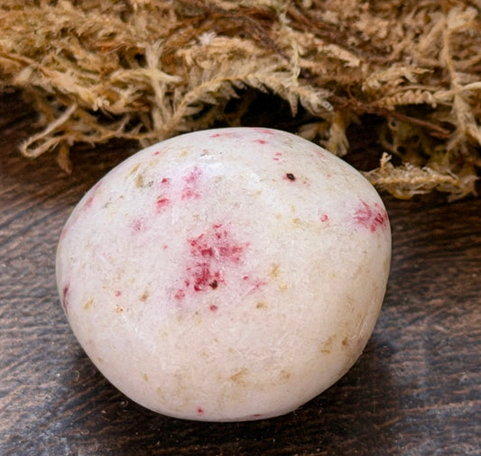 Cinnabar Quartz Tumbled Pocket Stone