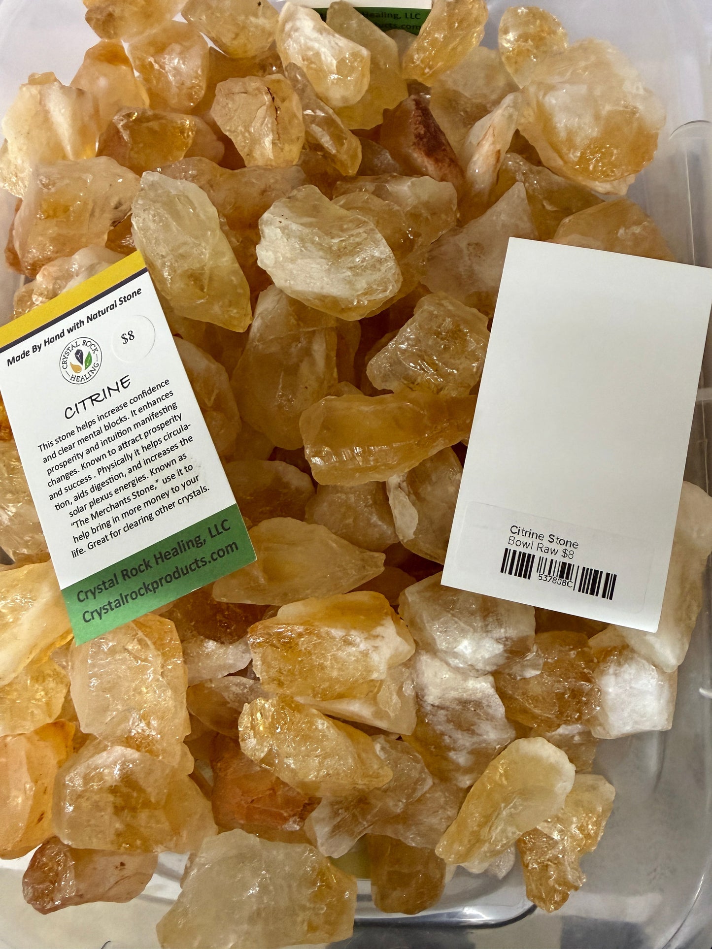 Citrine Raw $8