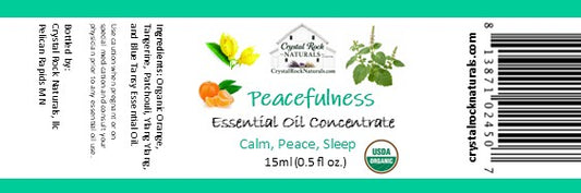 Peacefulness Essential Oil Concentrate 15ml