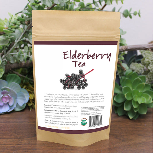 Elderberry Tea Bag 20ct Organic