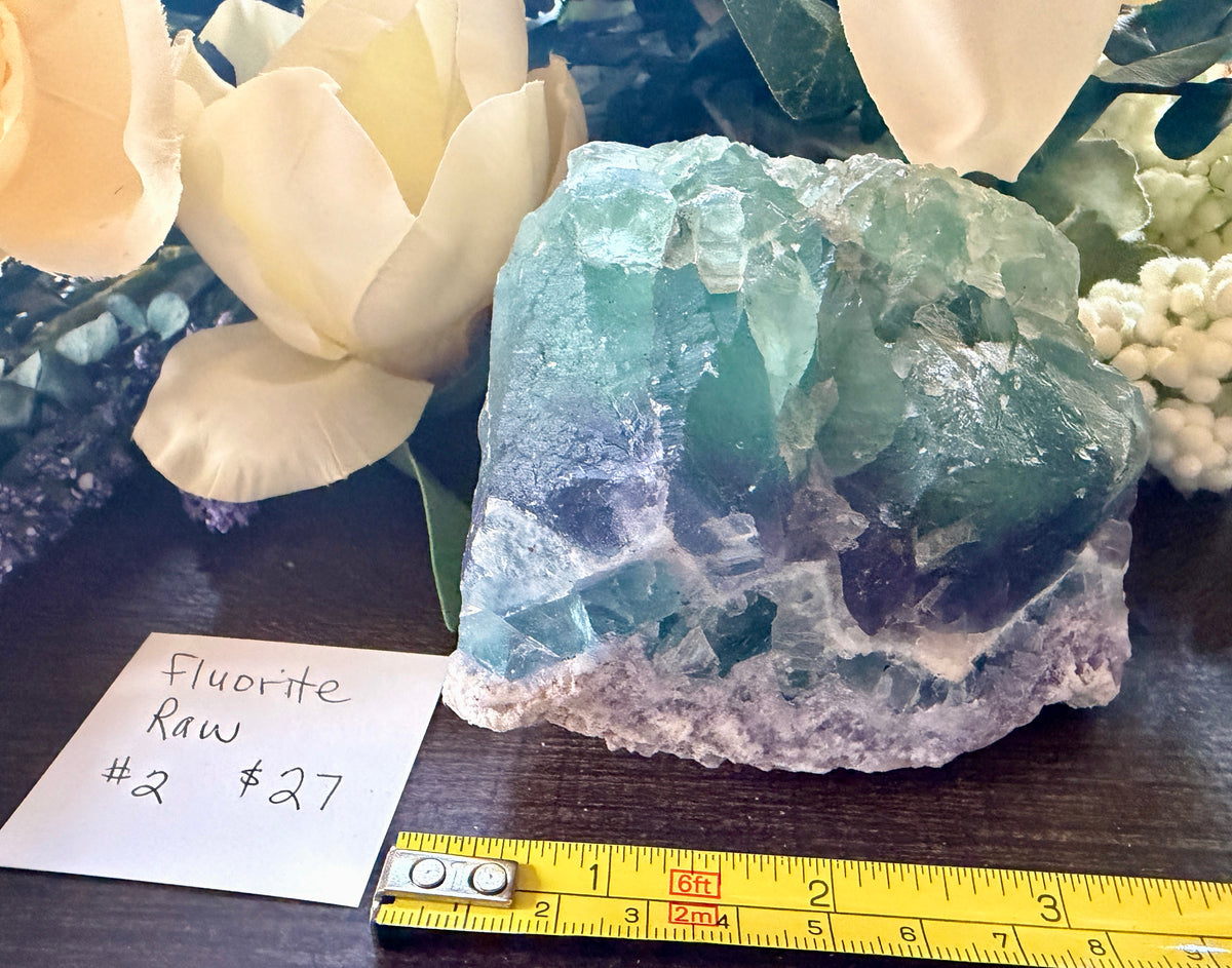 Fluorite Raw Stone #2
