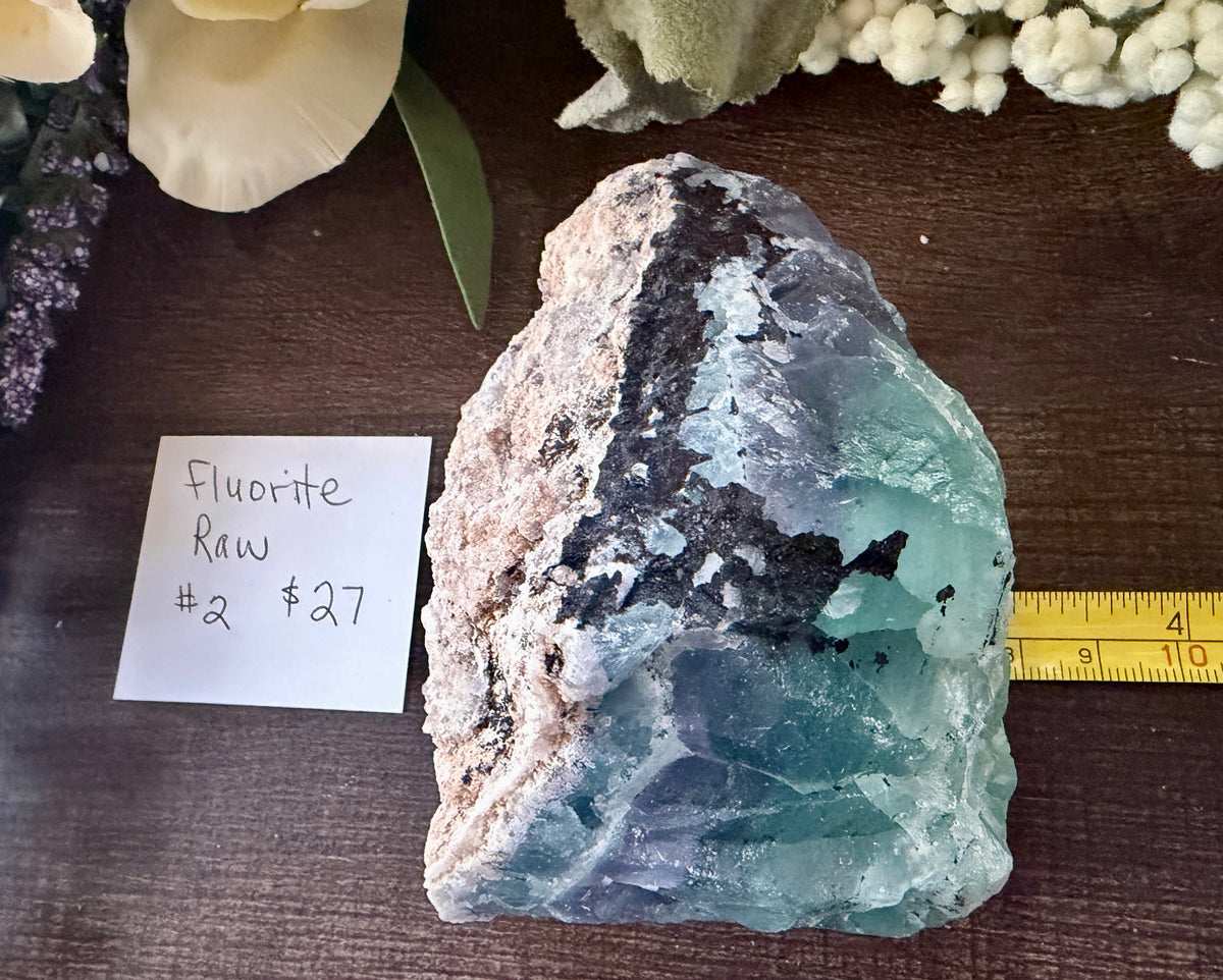 Fluorite Raw Stone #2