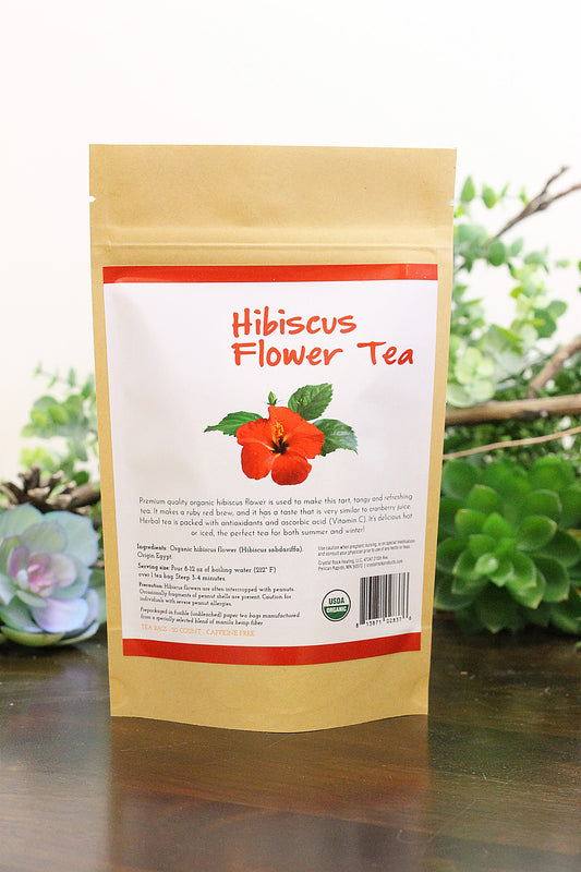 Hibiscus Flower Tea Bags 20ct Organic