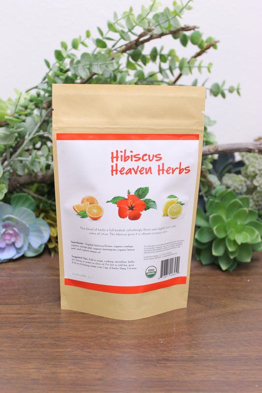 Hibiscus Heaven Herbs 2 oz Organic