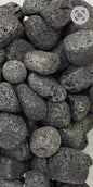 Black Lava Tumbled Pocket Stone