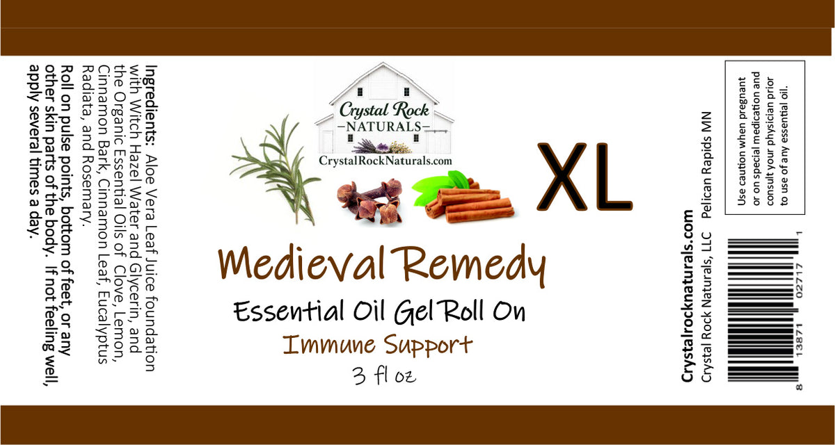 Medieval Remedy XL Gel Roll On 3oz