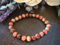 Natural Stone Gem Bracelet 7.5 inch 8mm Stretch-Mixed Tigers Eye