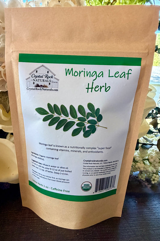 Moringa Leaf Herbs 1 oz Organic