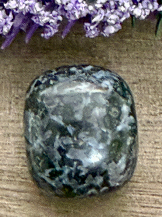 Merlinite (Indigo Gabbro) Pocket Stone