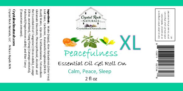 Peacefulness XL Gel Roll On 3oz