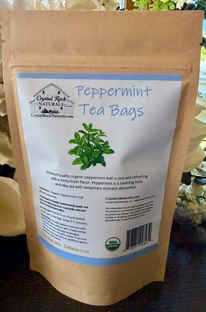Peppermint Tea Bags 20ct Organic