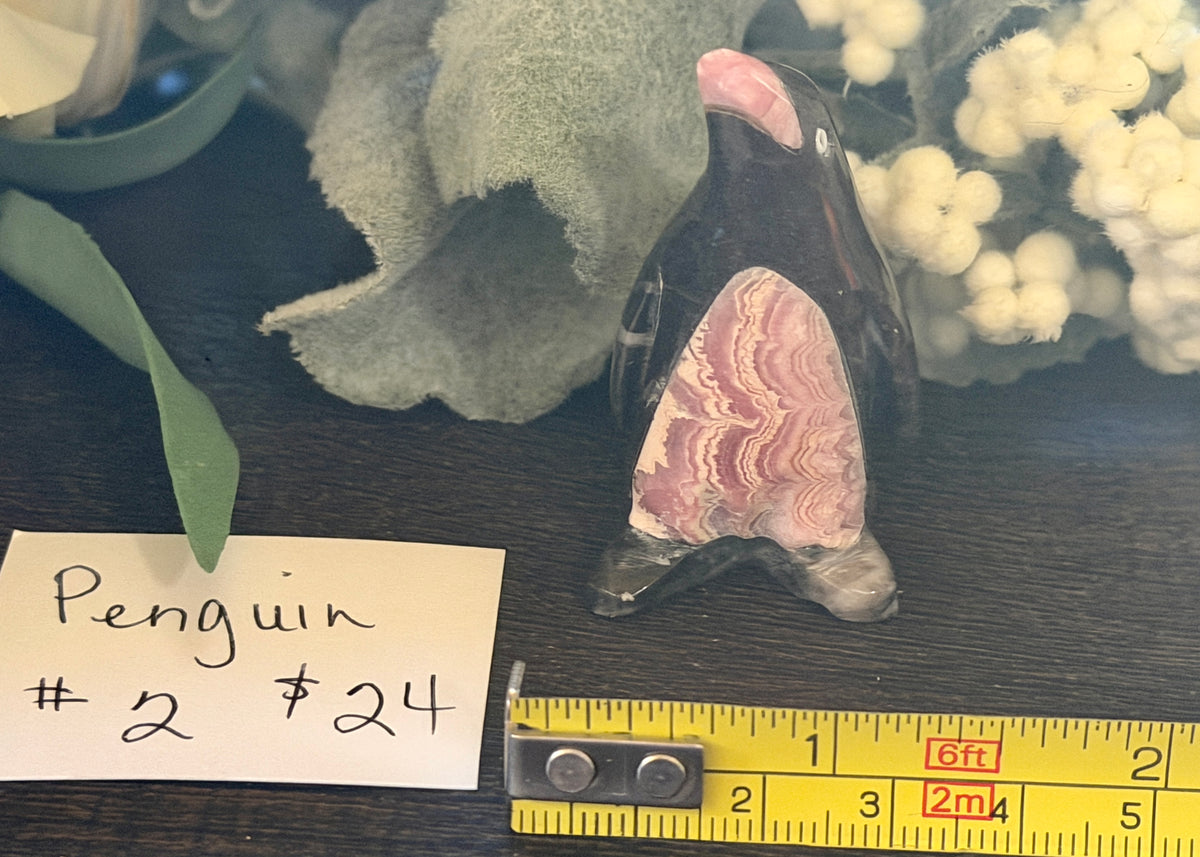 Rhodochrosite Penguin #2
