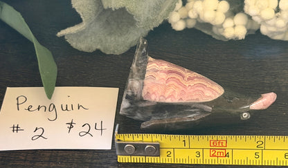 Rhodochrosite Penguin #2
