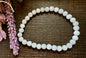 Natural Stone Gem Bracelet 7.5 inch 6mm Stretch-Blue Lace Agate