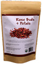 Rose Buds and Petals 1 oz Organic