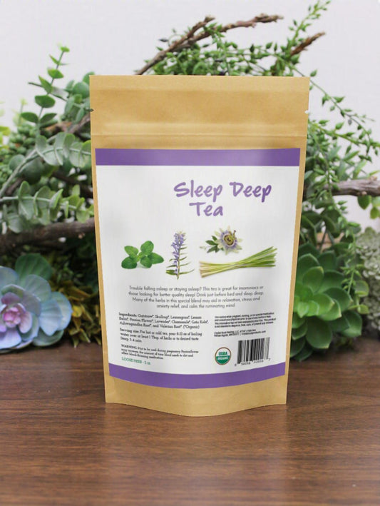 Sleep Deep Tea Herb 2oz Organic