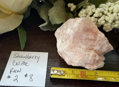 Strawberry Calcite #2