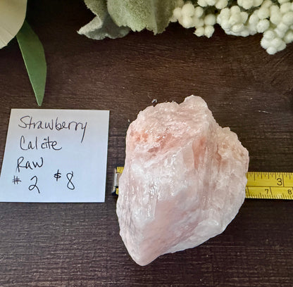 Strawberry Calcite #2