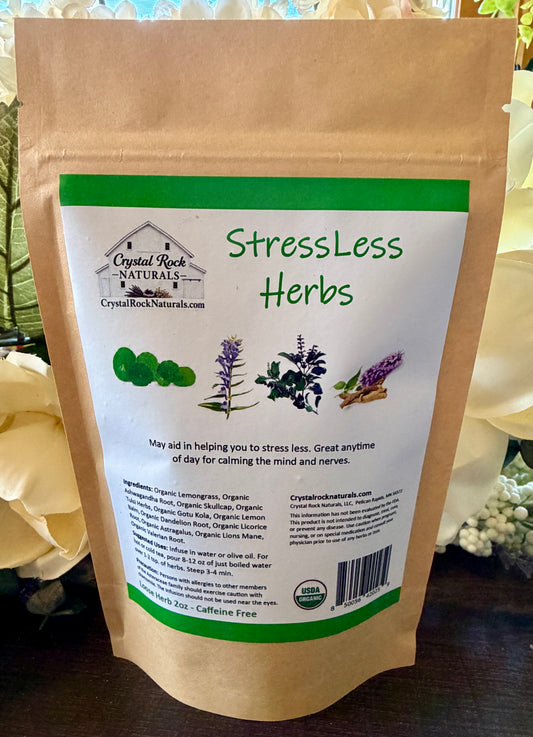 Stressless Herbal Tea 2oz Organic