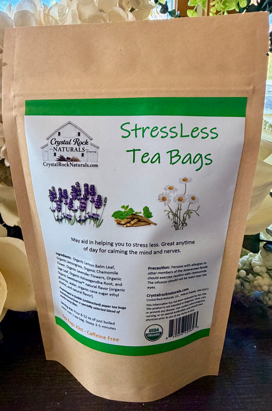 Stressless Tea Bags 20ct Organic