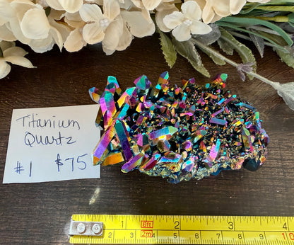 Titanium Quartz Cluster #1