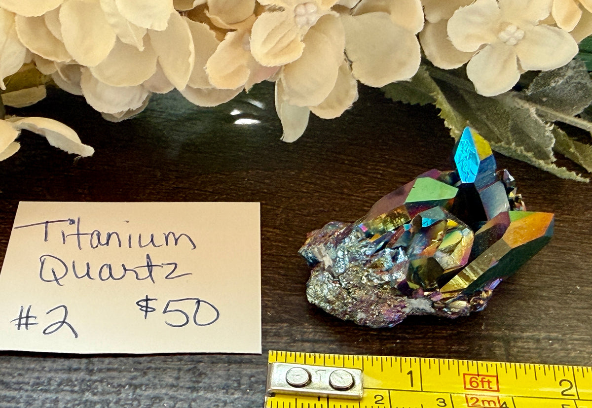 Titanium Quartz Cluster #2