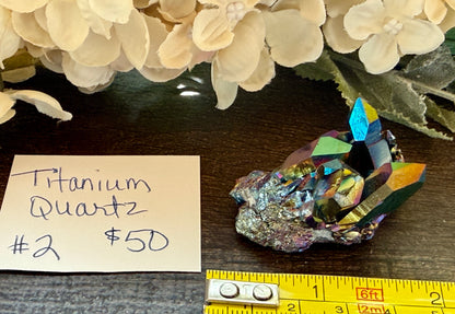 Titanium Quartz Cluster #2