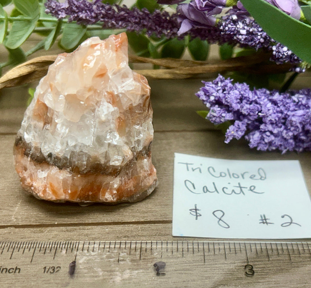 Tri-Colored Calcite #2