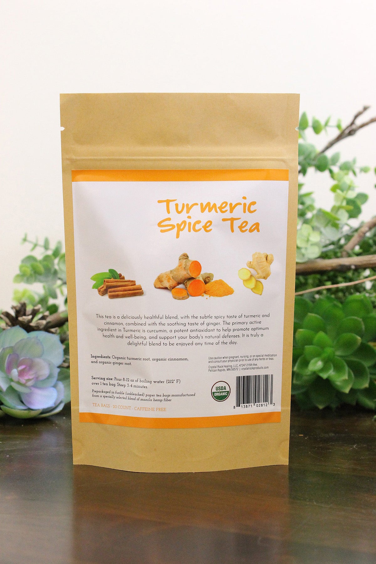 Turmeric Spice Tea Bags 20ct Organic