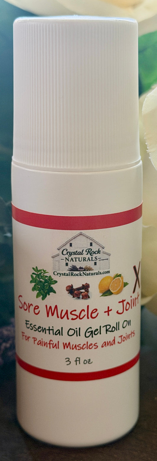 Sore Muscle & Joint XL Gel Roll On 3oz