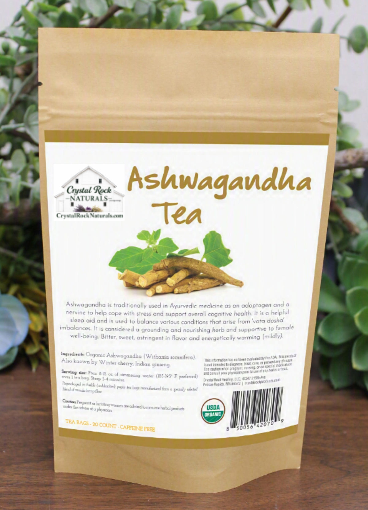 Ashwagandha Tea 20ct Organic