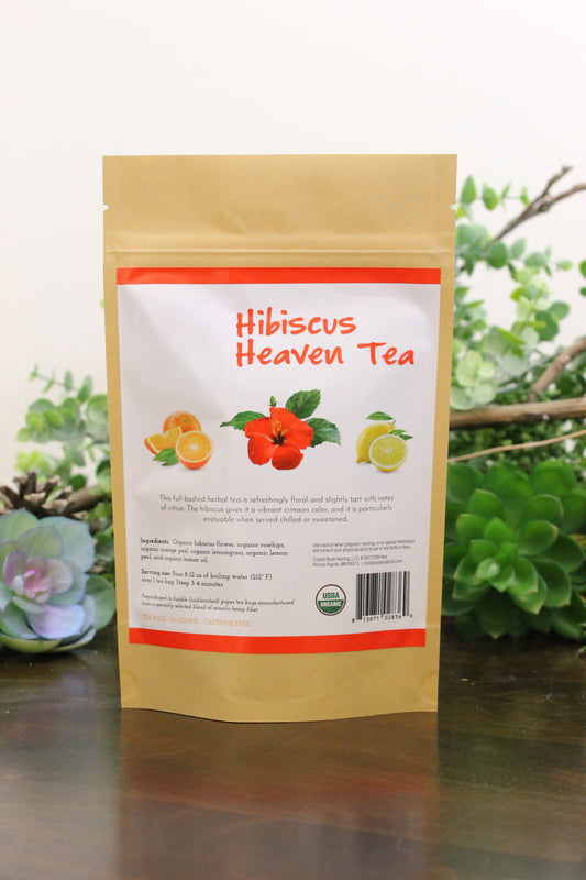 Hibiscus Heaven Tea Bags 20ct Organic