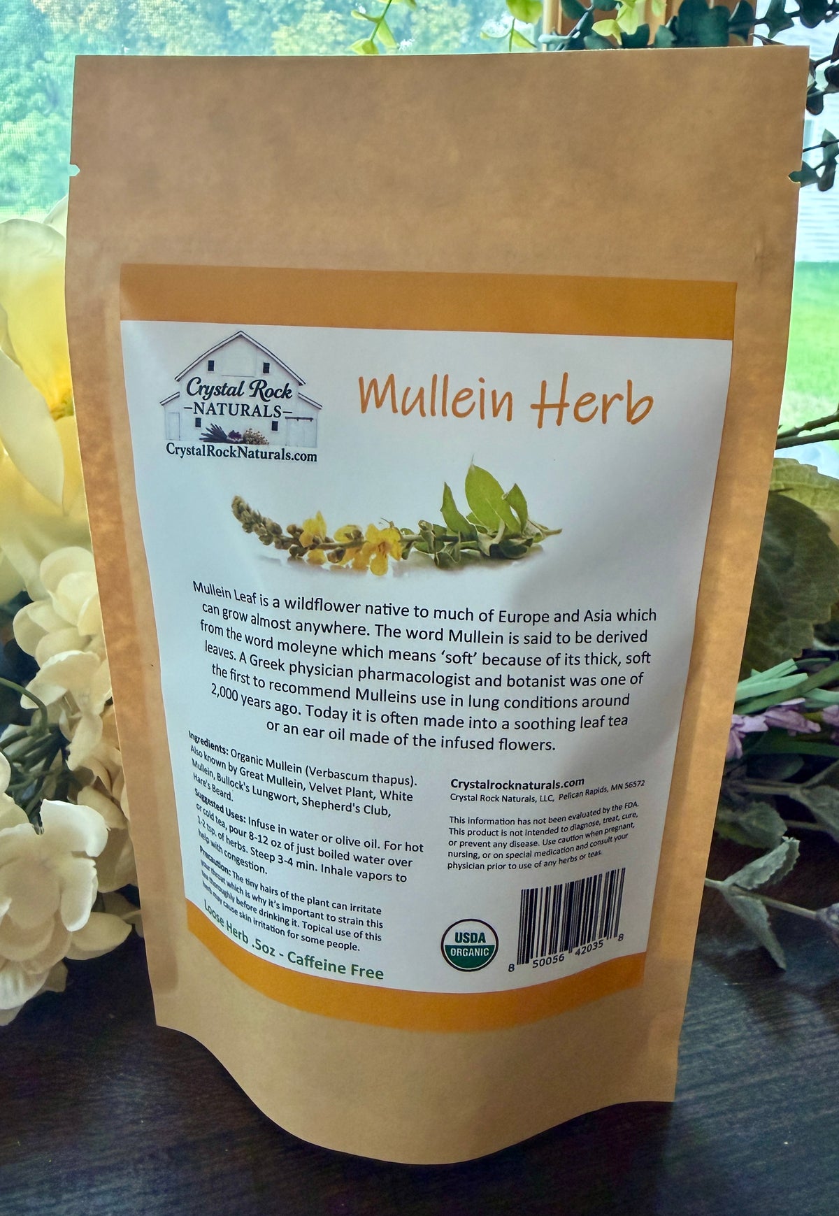 Mullein Herb 0.5oz Organic