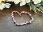 Natural Stone Chip Bracelet 7.5 inch Stretch- Super Seven